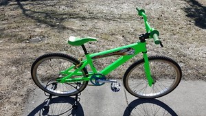 neon green bmx