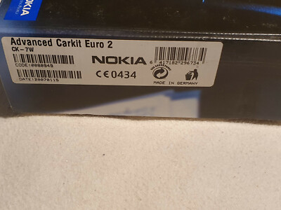Orig. Nokia Advanced CarKit Euro 2 - CH-7W - mit Halterung CR-56 für Handy 6233