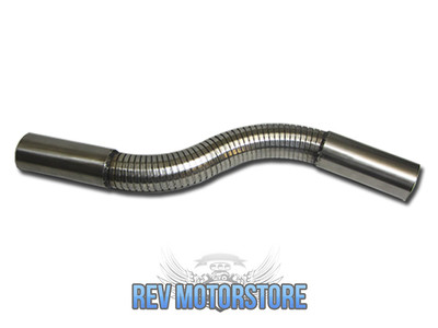 T304 Hochwertiger Edelstahl Polylock Auspuff flexibel 32mm 1'' 1/4 Custom