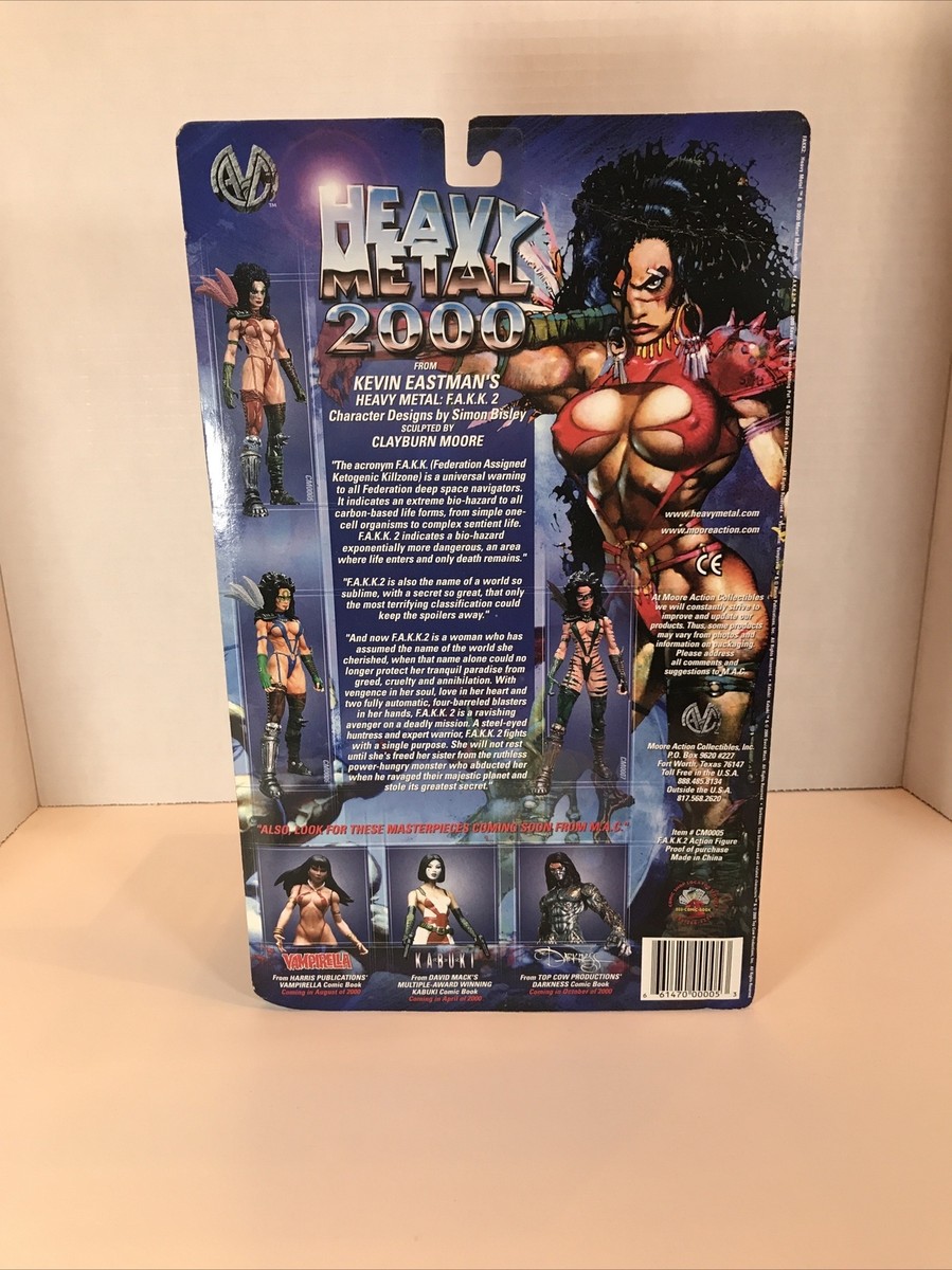 Heavy Metal 2000 Julie Strain F.A.K.K. 2 Vintage Clayburn Moore