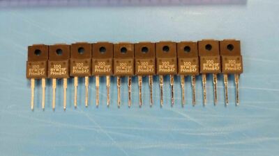 (10 PCS) BYW29F-100 VISHAY 8A 100V SILICON RECTIFIER DIODE ELECTRICALLY-ISOLATED