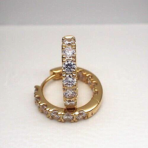Authentic Pandora #263002C01 Sparkling Row Eternity Hoop Authentic Pandora #263002C01 Sparkling Row Eternity Hoop