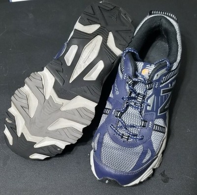 Blue Lace-Up Trail Running Shoes Size 