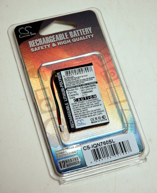 Garmin Nuvi 760 760t GPS Lipolymer Battery 3.7v 1250mah for sale