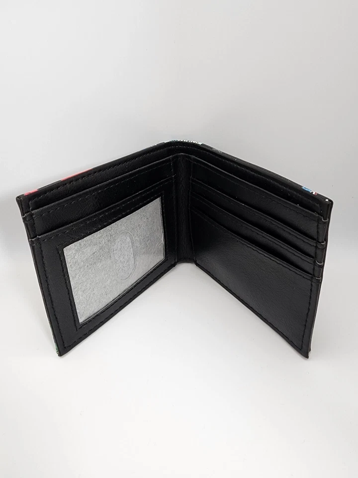 Sesame Street Hip Hop Elmo Cookie Monster Oscar Bi-Fold Wallet Faux Leather - Image 4 of 4