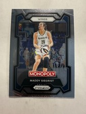 Maddy Siegrist 2024 Dallas Wings WNBA Card #59 Panini Prizm Monopoly
