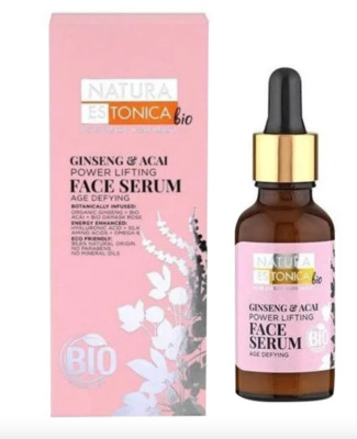 Natura Estonica Bio Ginseng & Acai Natural Face Serum 30ml