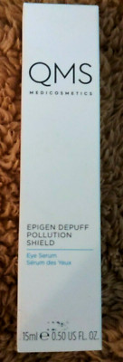 QMS Medicosmetics Epigen Depuff Pollution Shield Eye Serum $110 FULL SZ BNIB