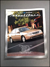 2001 Chevy Malibu 36-page Original Car Sales Brochure Catalog