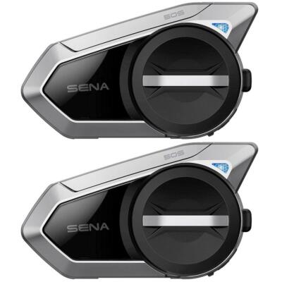 Sena 50S Mesh Motorrad Bluetooth Gegensprechanlage Kit 24-Wege Fahrrad Headset Dual System