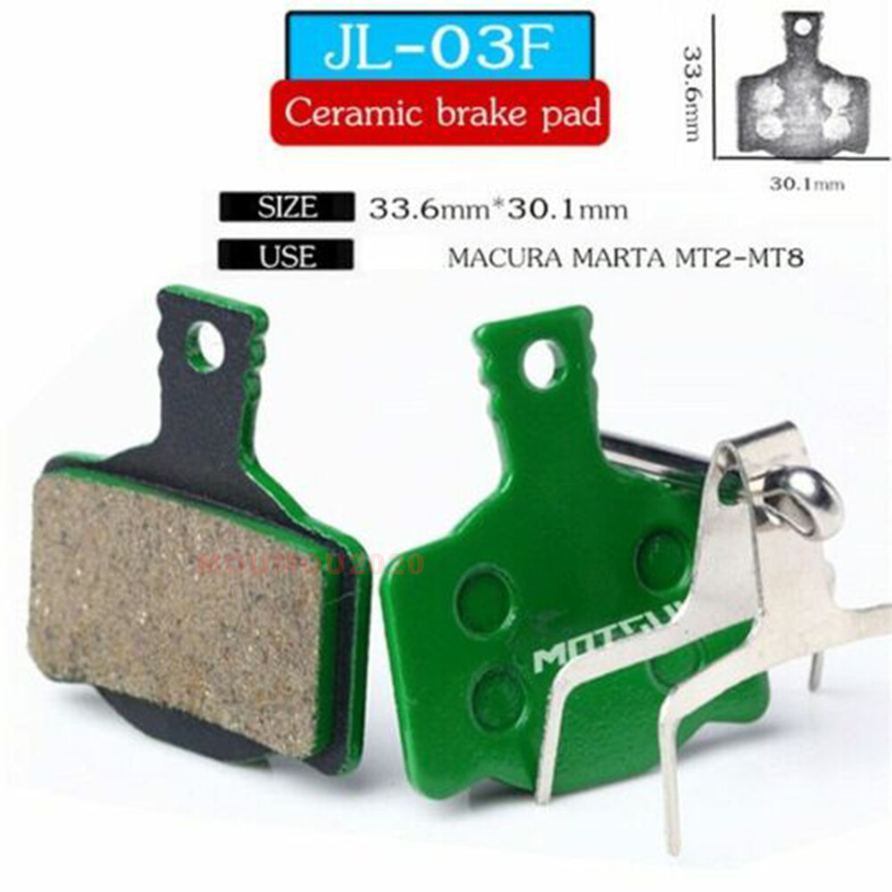2 Pairs ceramics Bicycle Disc Brake Pads Mountain Bike Hydraulic Disc