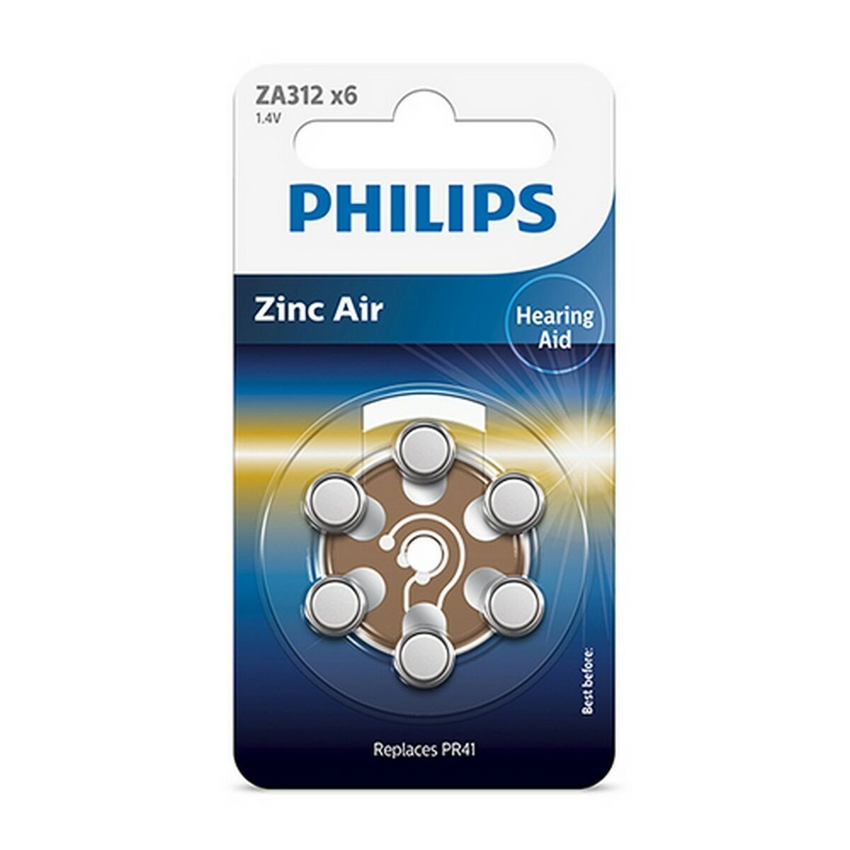 Batterien Philips Zink [6 Uds]