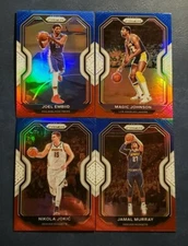2020-21 Prizm Basketball RED WHITE BLUE PRIZMS Parallels 1-250 You Pick