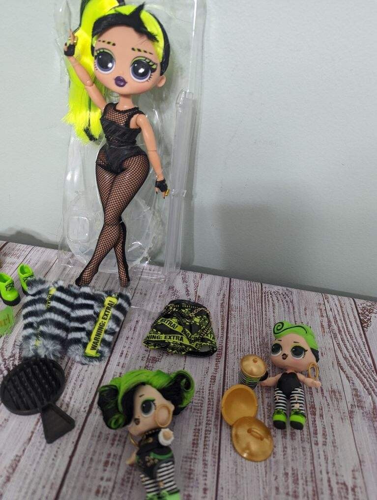 LOL Surprise OMG dolls Bhad Gurl Bhaddie x 2 Ultra rare lil