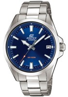 Casio Edifice Analog Herrenuhr Edelstahl Silbern EFV-100D-2AVUEF