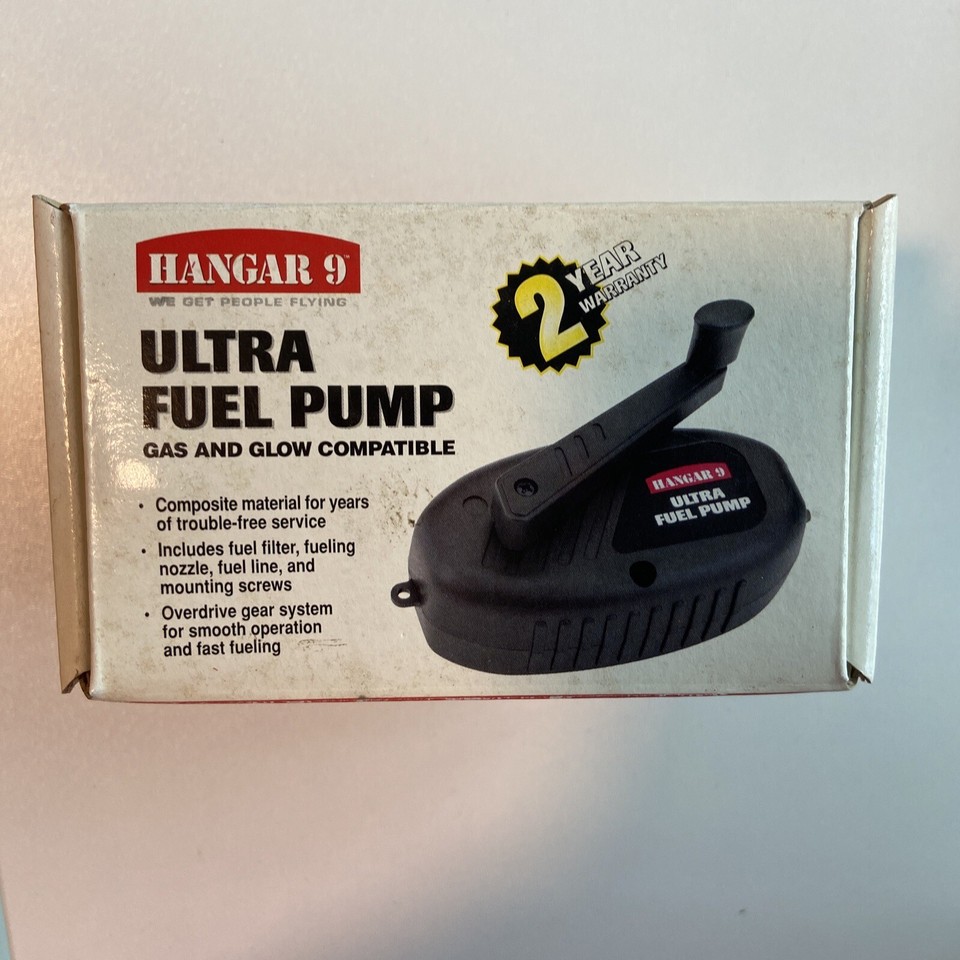 Pompe à Carburant Manuelle Hanger 9 Ultra - Pour Avions RC à Essence & Bas Nitro, Référence HAN155