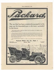 1905 Packard Motor Car Co. Ad: Model 24 Introduction - Detroit, Michigan