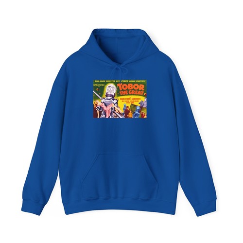 "Sudadera con capucha ""Tobor the Great"" (1954) de colección póster de película de ciencia ficción" - Imagen 50 de 76