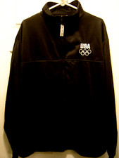 "INTERNATIONAL OLYMPICS" Men's Sz XXL Warm Up Jacket MINT Condition Made in USA