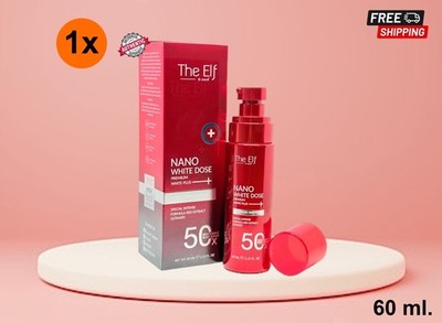 Serum The Elf Nano White Dose 10X Fast Brightening Face Radiance Skin Care 60 ml