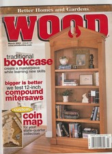 Better Homes Gardens Wood Magazine Issue 131 March 2001 - Excellent