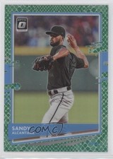 2020 Panini Donruss Optic Choice Green Dragon Prizm 13/84 Sandy Alcantara 0q1p