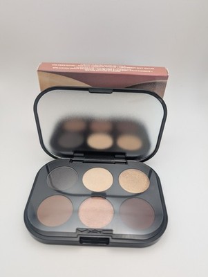 Mac Connect In Colour X6 Lidschatten Palette - 'Nude Board' - Neu in OVP, UVP 35£