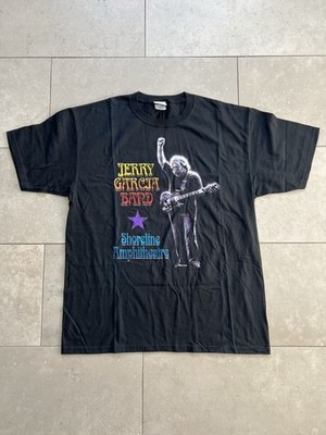 Vintage Y2K Liquid Blue Jerry Garcia Band Shoreline Grateful Dead Tee Shirt XL
