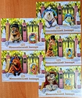Set 5 FDC Cardmax Ukraine 2026 "125 Years of the Mykolaiv Zoo" Fauna animals