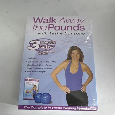 GT Media Walk Away the Pounds Leslie Sansone 3 Workouts DVD Walk Away