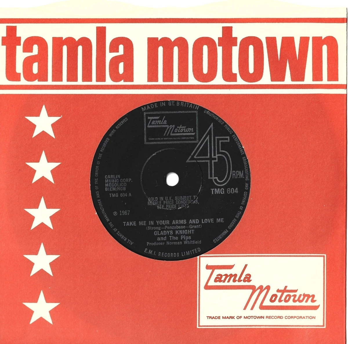 7” Gladys Knight Youve Lost That Lovin	 TMG945PROMO 	TAMLA MOTOWN UK Vinyl プロモ /00080 Gladys Knight And The Pips – You've Lost That Lovin' Feelin