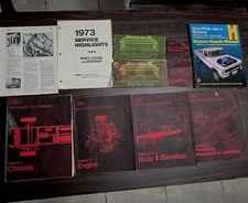 1973 Ford Truck Shop Manuals Vol 1-6 Engine Chassis Diesel Owners Tech Spec Lot