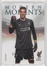 2021 Futera Unique Live Liverpool FC Green 1/5 Adrian #LFC17 0c6