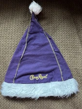 Crown Royal Felt Santa Hat