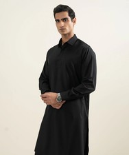 Mens Pakistani Shalwar Kameez Suit Traditional Ethnic Wedding Eid Casual Outfit
