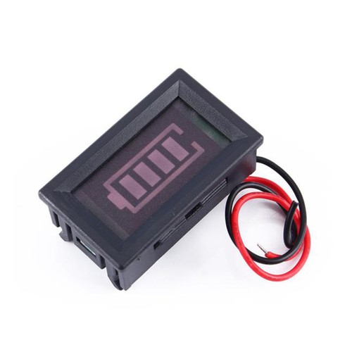Indicador de batería de 12 V monitor de capacidad detector de cantidad eléctrico - Imagen 5 de 7