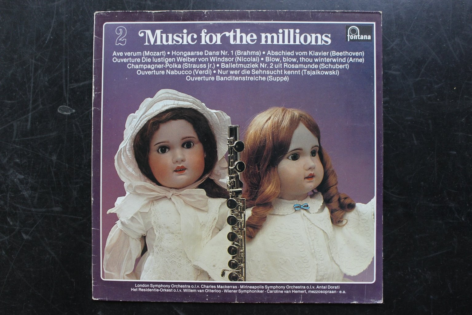 Fontana "Music for the millions 2" Classical Vinyl LP Various Artists Stereo