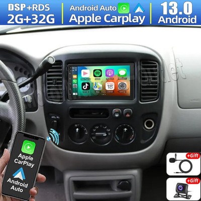 7'' Android 13 Carplay For Ford Escape 2000 2005 Car Stereo Radio GPS RDS Player