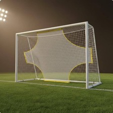 Soccer Goal Target Net Multiple Sizes Football Training Aid Easy to Set Up