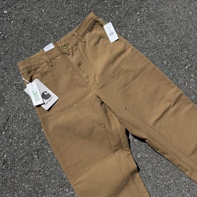 Carhartt WIP Double Knee Pant Men s 100% Cotton 'Dearborn' Canvas Sz. 32x32 NWT