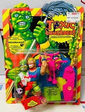 Playmates Toys vintage Toxic Crusaders Headbanger MOC nice