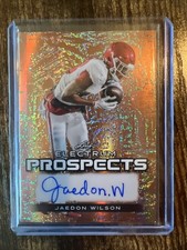 2024 Leaf Electrum Prospects Auto Jaedon Wilson #PA-JW1 /10