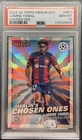 2023-24 TOPPS MERLIN MERLIN'S CHOSEN ONES #MC1 LAMINE YAMAL ROOKIE RC PSA 10