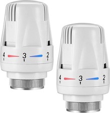 Thermostatic Radiator Head, 2 Pcs TRV Smart Radiator Thermostat Radiator Valve 