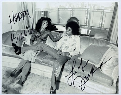 La Toya Jackson Signed In Person 8x10 Photo w/Exact Proof - Happy Birthday