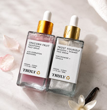Truly Beauty Unicorn Fruit & Frost Yourself Face Serum Bundle 1.7oz 50ml Vegan