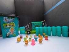 The Trash Pack Gross Ghosts Collectors Set: Truck, Dumpster Bin, 15 "Trashies"