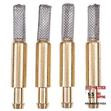 4X 1/4'' Intank Stainless Steel Mesh Screen Fuel Filters 7052037 7052081