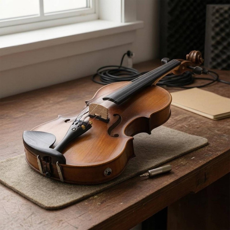 Adult-Size 4/4 Electric Violin Beginner Kit String Instrument | eBay ...