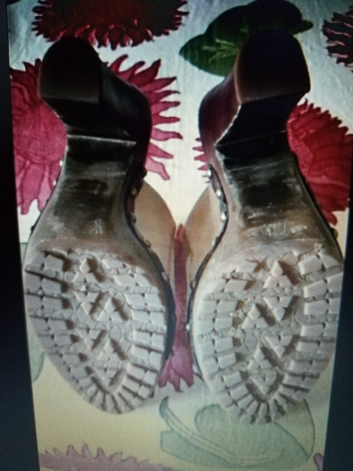 Women's Coach Patchwork Open Toe Clogs W/Platform… - image 4